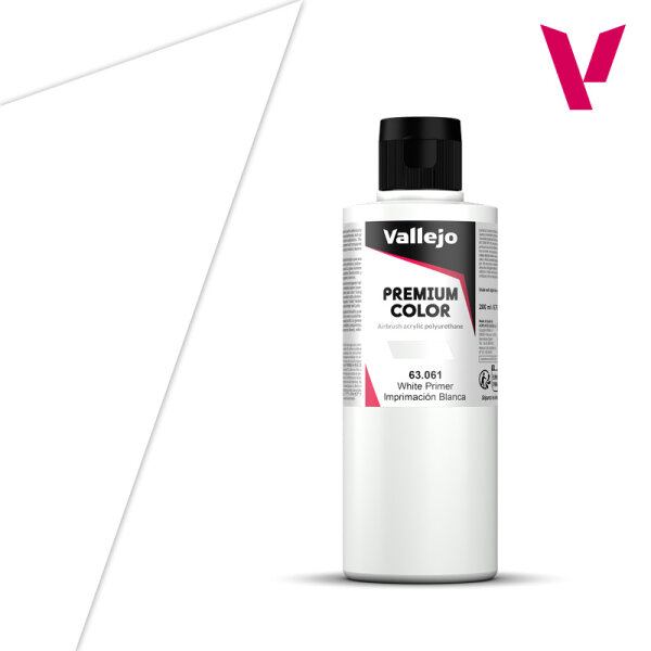 Vallejo Premium: White Primer (200ml)