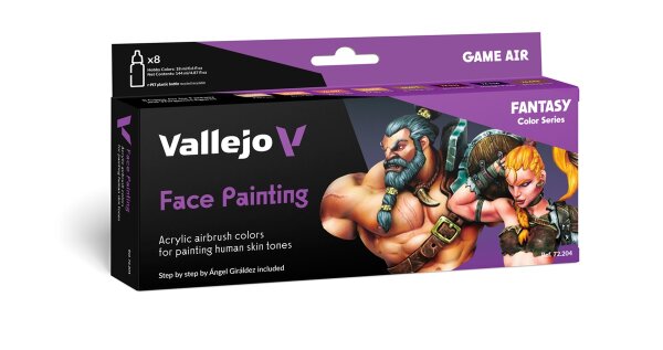 Vallejo Game Air - Face Painting Set by A.Giraldez