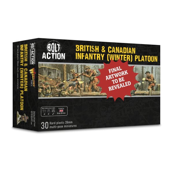 British & Canadian Infantry (Winter) Bolt Action