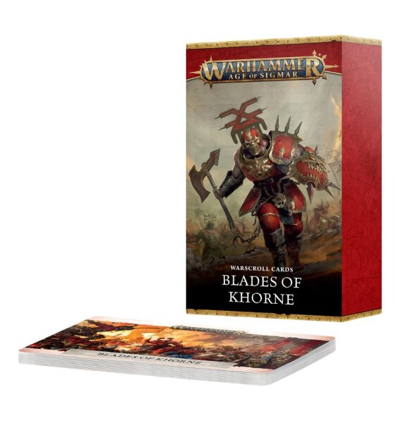 Blades of Khorne: Warscroll Cards (EN)