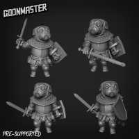 Goonmaster: Battle Pugs (x4 Swords)