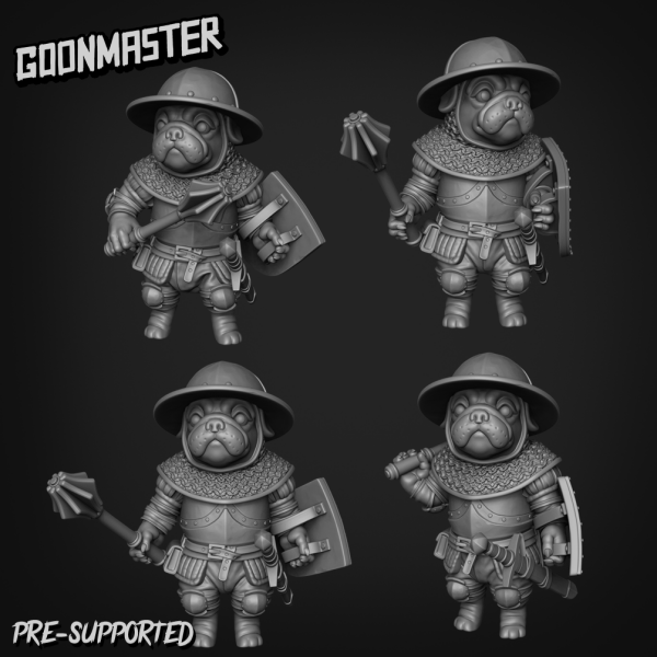 Goonmaster: Battle Pugs (x4 Clubs)