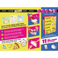 Taco Katze Plüsch Käse Pizza (DE)