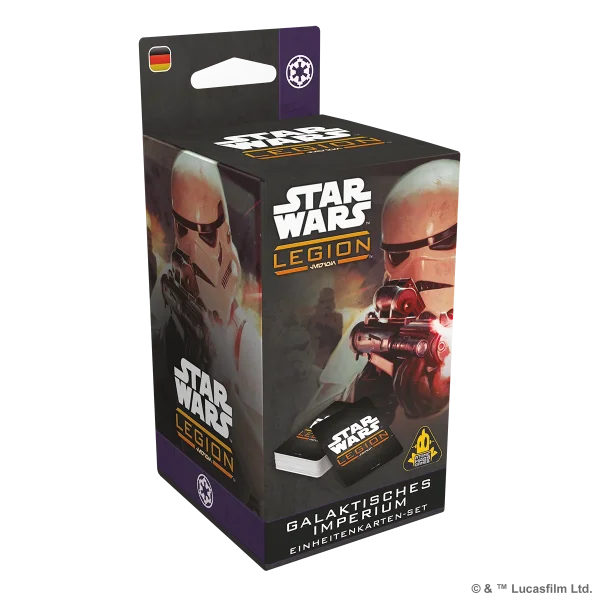 Star Wars: Legion – Galaktisches Imperium - Einheitenkarten-Set (DE)