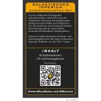Star Wars: Legion – Galaktisches Imperium - Einheitenkarten-Set (DE)