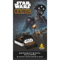 Star Wars: Legion – Separatisten-Allianz - Einheitenkarten-Set (DE)