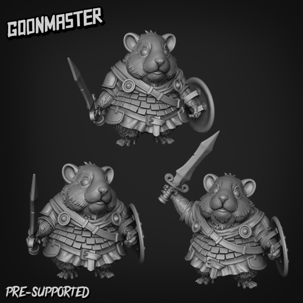 Goonmaster: Hamster of War (x3 Sword)