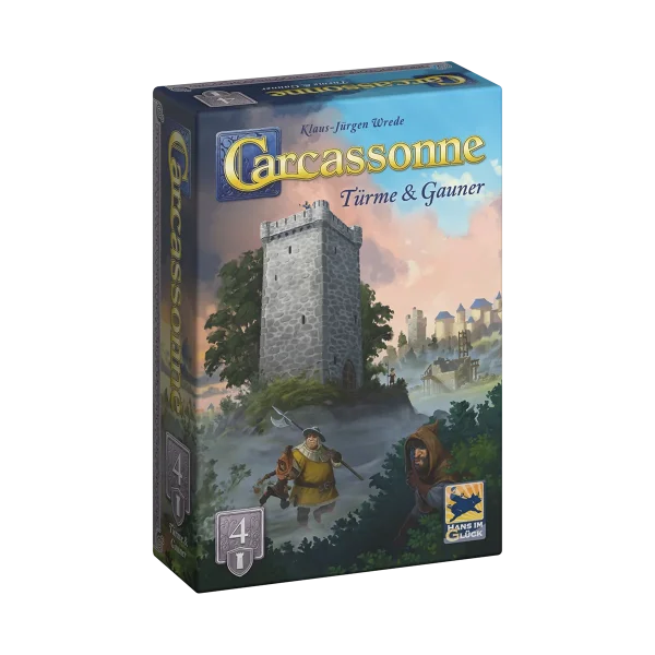 Carcassonne – Türme & Gauner (Erw. 4) [Neuauflage]