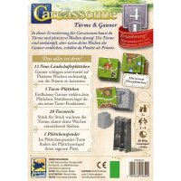 Carcassonne – Türme & Gauner (Erw. 4) [Neuauflage]