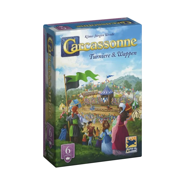 Carcassonne – Turniere & Wappen (Erw. 6) [Neuauflage] (DE)