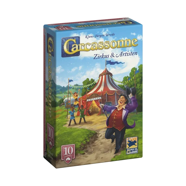 Carcassonne – Zirkus & Artisten (Erw. 10) [Neuauflage]