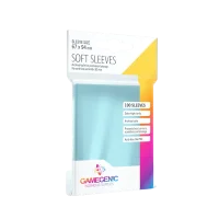 Gamegenic Soft Sleeves Clear (Einzelpack mit 100 Sleeves)