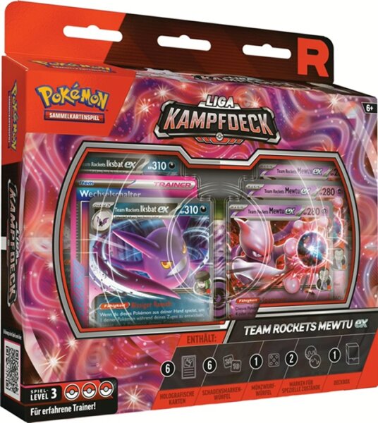 Pokémon - Liga-Kampfdeck Rockets Mewtu (DE)