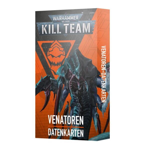 Kill Team Datenkarten Venatoren (DE)