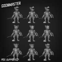 Goonmaster: Catknights Set 1 (x3)
