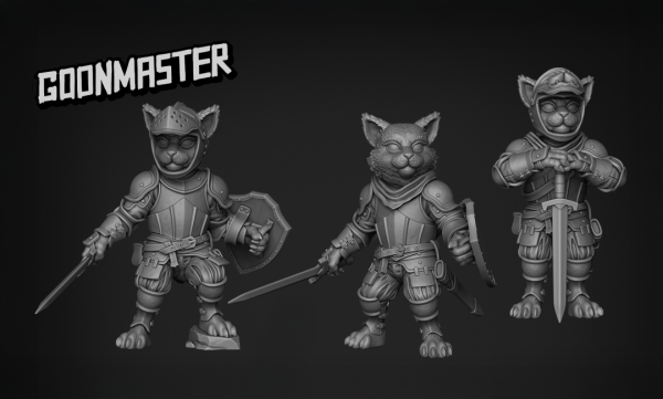 Goonmaster: Catknights Set 2 (x3)