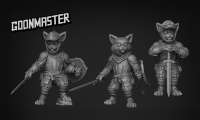 Goonmaster: Catknights Set 2 (x3)