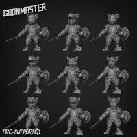 Goonmaster: Catknights Set 2 (x3)
