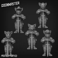 Goonmaster: Catknights Set 2 (x3)