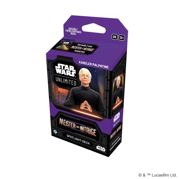 Star Wars: Unlimited – Meister der Intrige - Spotlight-Deck Kanzler Palpatine (DE)