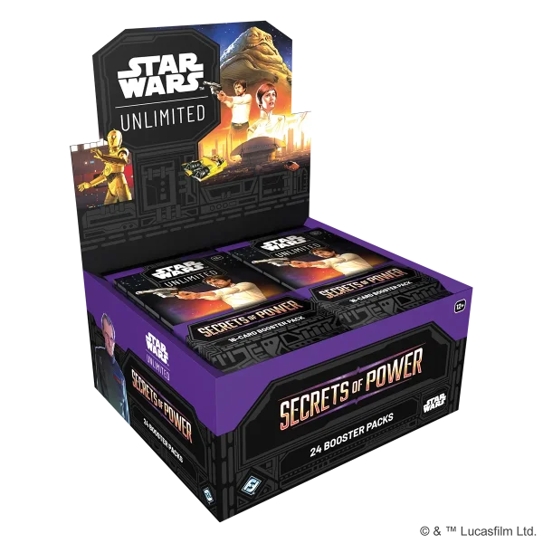 Star Wars: Unlimited – Secrets of Power Booster Diplay (EN)