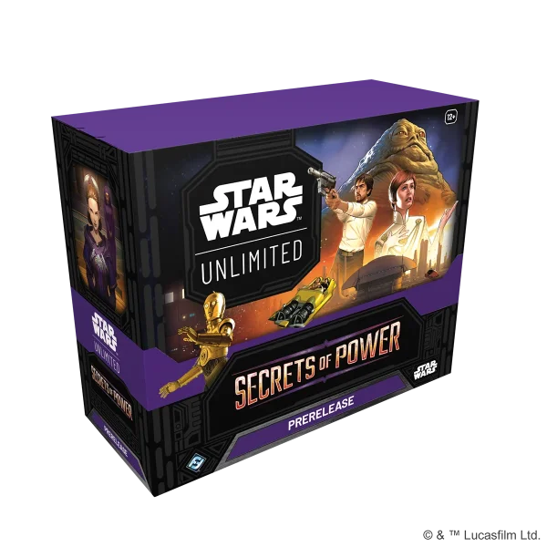 Star Wars: Unlimited – Secrets of Power - Prerelease-Box (EN)