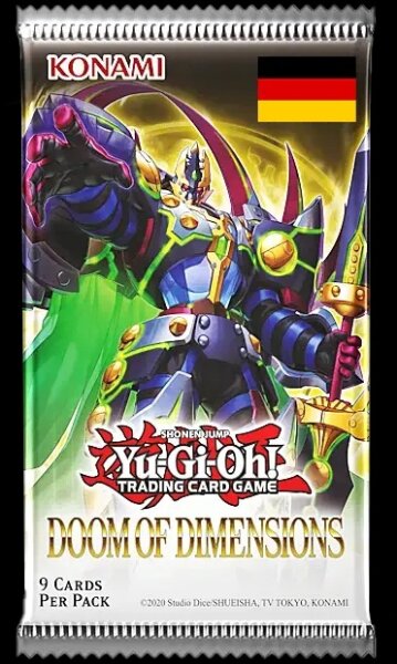 Yu-Gi-Oh! - Doom of Dimensions Booster Display (DE)