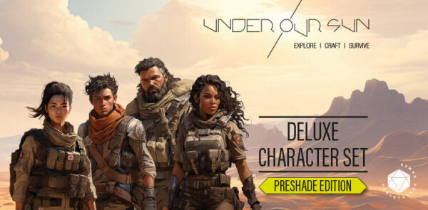 Under our Sun - Deluxe Charakter Set: Preshade Edition (DE)