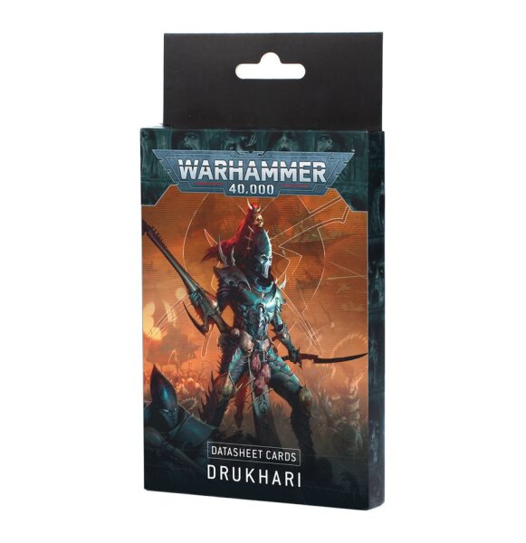 Drukhari: 10th Edition Data Sheet Cards (EN)