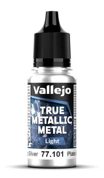 Sterling Silver 18 ml - True Metallic Metal Light