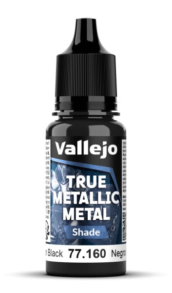 Obsidian Black 18 ml - True Metallic Metal Shade