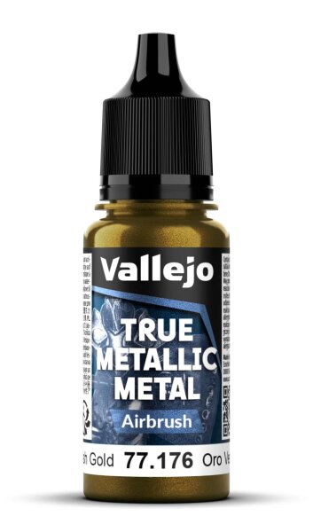 Greenish Gold 18 ml - True Metallic Metal Airbrush