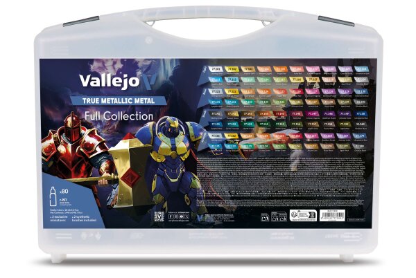 Full Collection Case - True Metallic Metal (80 Farben)