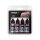 Ruby Red - True Metallic Metal Paint Set