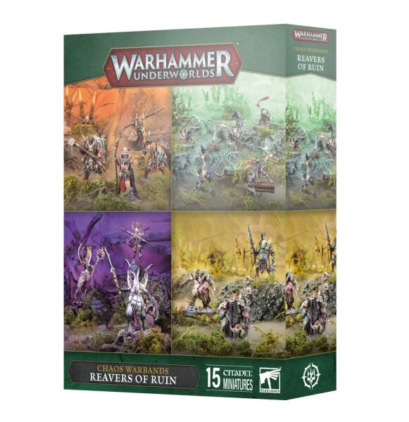 Warhammer Underworlds: Kriegerscharen d. Chaos: Plünderer der Verderbnis