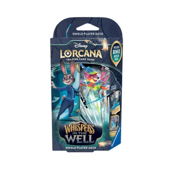Lorcana Whispers in the Well Starter Deck -  Judy Hopps/Robin Hood (EN)
