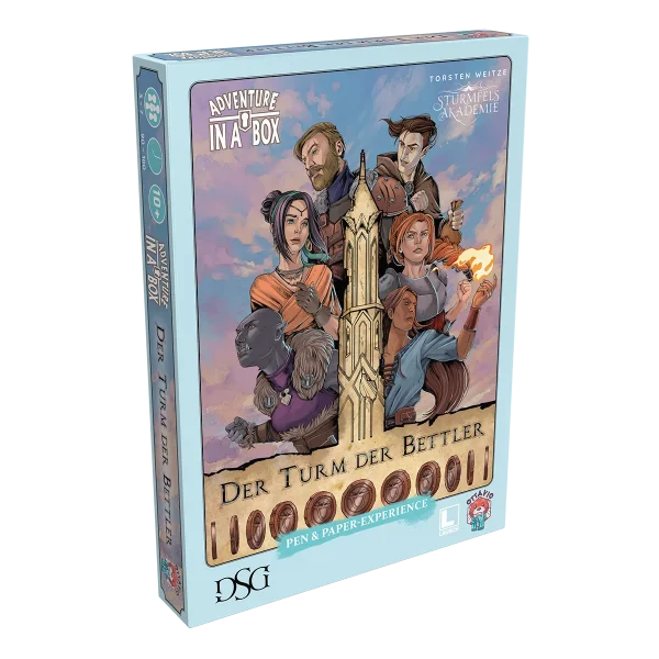 Adventure in a Box: Sturmfels Akademie – Der Turm der Bettler (DE)