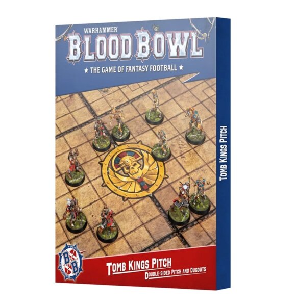 Blood Bowl Tomb Kings Team Pitch & Dugout