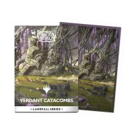Dragon Shield: Standard size License Sleeves - Landfall Series - Verdant Catacomb (100 Sleeves)