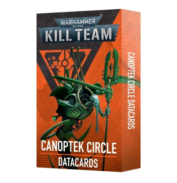 Kill Team: Canoptek Circle Data Cards (EN)