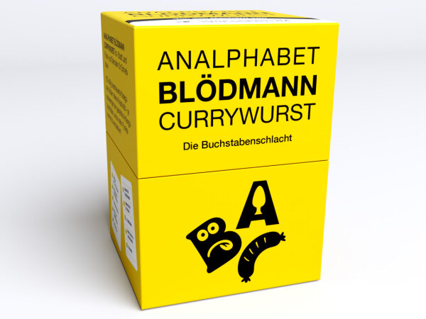 Analphabet Blödmann Currywurst - Die Buchstabenschlacht (DE)
