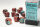Würfelset: Gemini 16mm W6 Red-Teal/gold Würfel Block (12)