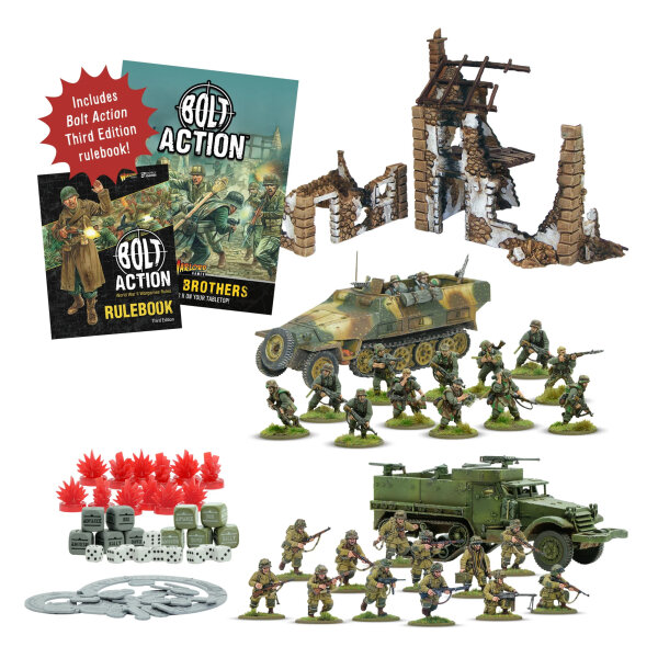 Bolt Action: Band of Brothers - 3. Edition Starter (DE)