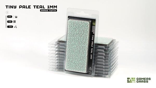 Tiny Tufts Pale Teal (1mm)