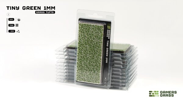 Tiny Tufts Green (1mm)