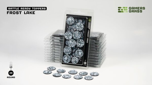 Frost Lake - Round 28mm (x10)