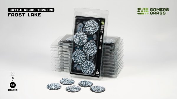 Frost Lake - Round 40mm (x5)