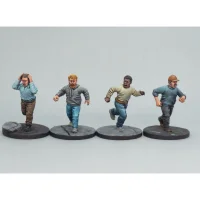 Wargames Atlantic: Civilians & Survivors (x24 Plastic)