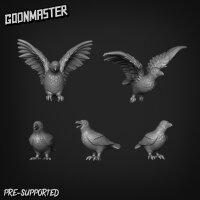 Goonmaster: Set 85 - Birds (3D-Druck)