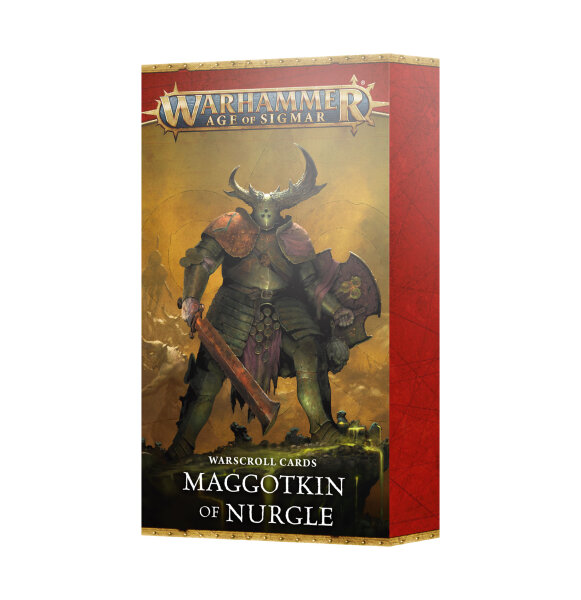 Maggotkin of Nurgle: Warscroll Cards (EN)